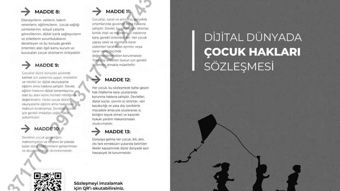ÇOCUK HAKLARI SÖZLEŞMESİ